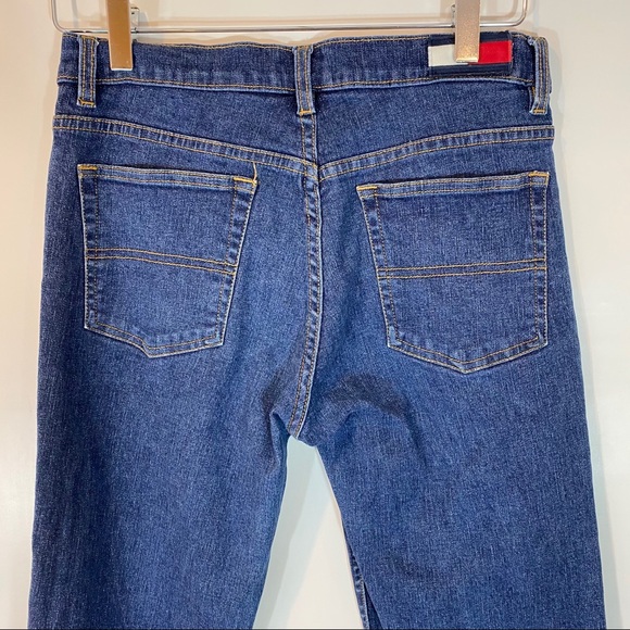 VINTAGE TOMMY HILFIGER BOOT CUT JEAN SIZE 30 waist 14 “ 29” inseam 35 “ L - Picture 3 of 8